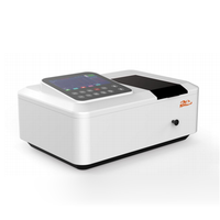 Spektrofotometer UV-Visibel AELAB Lab Digital Layar Sentuh Split Double Beam dengan Lebar Pita Spektral 2nm dan Panjang Gelombang 190-1100nm