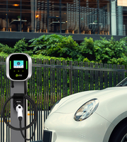 Station de recharge intelligente pour véhicules électriques Zencar Load Balancing 7 kW, 32 A, boîtier mural pour VE avec prise de type 2, DC 6 mA, RCD, application