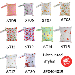 Babyshow 20*25cm stampa multicolore impermeabile in poliestere portatile borsa da viaggio appesa manici per mummia - Product Image 5