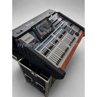 Console de mixage numérique professionnelle WING White 48 canaux OEM avec grand écran tactile, 16 faders motorisés, interface audio USB pour église, scène, spectacle
