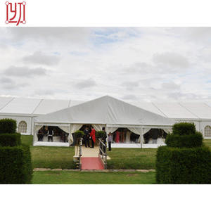 Carpa de Boda Blanca con Estructura de Aluminio y Drapeado para 500, 600, 800, 1000, 1500, 2000 Personas - Product Image 3