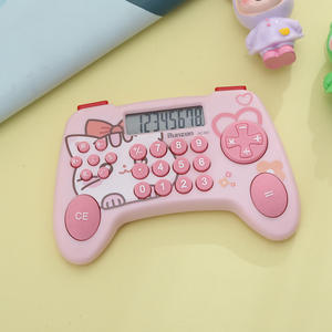 <span class=keywords><strong>Calculatrice</strong></span> d'école primaire Type de machine de jeu de dessin animé mignon <span class=keywords><strong>Calculatrice</strong></span> en plastique compacte portable - Product Image 6