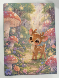 <span class=keywords><strong>Puzzle</strong></span> Creativi Stampati con Animali Carini, Tema Cartone Animato Personalizzato, 100 Pezzi per Bambini - Product Image 2