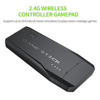 Manette sans fil 2,4 G haute performance 4K HD M8 pour console de jeux rétro, compatible avec les jeux FC |   20 000 jeux inclus