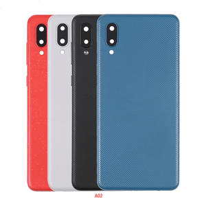 Pannello posteriore in vetro all'ingrosso per <span class=keywords><strong>Samsung</strong></span> <span class=keywords><strong>Galaxy</strong></span> A02 A022 coperchio posteriore della batteria con obiettivo della fotocamera - Product Image 1