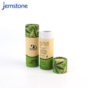 Luxury Free Design Biodegradable Round Kraft Cardboard Box Hemp <b>Seed</b> Oil Cylinder <b>Paper</b> Tube Packaging Custom - Product Image 6