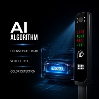 Système de caméra LPR HD avancé, machine de reconnaissance de plaques d'immatriculation, communication TCP/IP, unité de sécurité pour aéroports et parkings