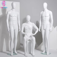 Maniquí de Alta Calidad, Resistente, Personalizable, Realista, de Lujo, Fácil de Limpiar, Modelo Humano Masculino Decorativo para Tienda