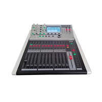 Console de mixage numérique PAT T16 à 16 canaux avec boutons rotatifs et contrôle par application 110V/220V pour utilisation en direct et en studio