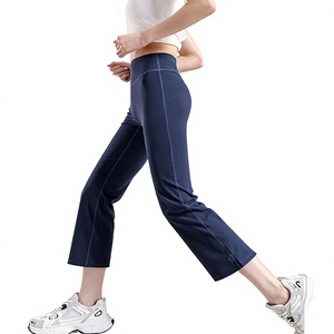 Pantalones de <span class=keywords><strong>yoga</strong></span> ajustados <span class=keywords><strong>para</strong></span> <span class=keywords><strong>mujer</strong></span>, de verano, sin líneas incómodas, control de abdomen, <span class=keywords><strong>para</strong></span> fitness, running, deportes, acampanados, de longitud completa - Product Image 1