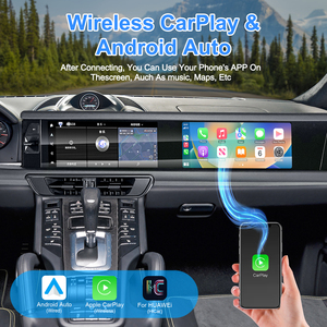 NaviHua Autoradio Android 12,3 pouces à double écran, système multimédia de voiture, navigation GPS, autoradio pour Porsche Cayenne 2011-2017 - Product Image 5