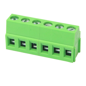 5.08 mét PCB vít khối thiết bị đầu cuối 2P 3P 180 độ thẳng dọc thay thế degson 500-5.08 - Product Image 1