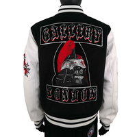 Veste de course vintage décontractée avec broderie personnalisée pour voiture, moto, bombardier d'hiver pour garçon, veste de course F1 pour hommes