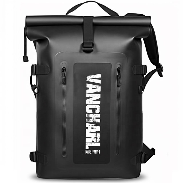 Factory Custom TPU Supply Roll Top Outdoor 15.6Inch Travel Lightweight Dry Backpack Waterproof Laptop Backpack