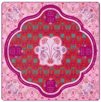 Tapis de Mahjong de Luxe Anti-Bruit avec Base Antidérapante en Caoutchouc Épais, Motif Dragon et Phénix Sombre, pour Jeu Américain Professionnel