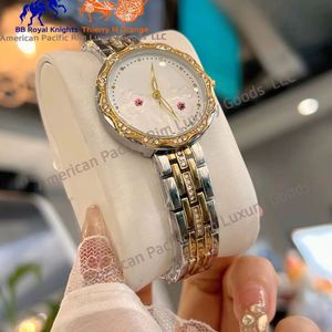 Women's Quartz Watch Fashion Leisure Diamond Simple Gold Silvery Steel Strap Wristwatch for Ladies Gift <b>Clock</b> - Product Image 4