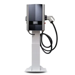 새로운 에너지 스마트 Cargador LCD 스크린 GBT 자동차 벽 충전기 자동 전기 15KW Wallbox 전기 자동차 충전 스테이션 200-750vdc
