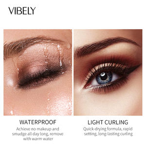 Mascarilla de alta calidad para pestañas, resistente al agua, rizador Natural, fibra 4D, negro, maquillaje - Product Image 3