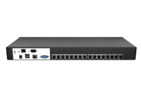 Commutateur KVM IP intégré à 16 ports haute densité, prend en charge les commutateurs multi-ordinateurs haute résolution 1920x1080 60Hz