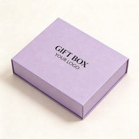 Boîte cadeau à rabat magnétique de luxe, impression de logo personnalisée, emballage cosmétique, boîte pliable pour ensemble de rouges à lèvres, boîte en papier