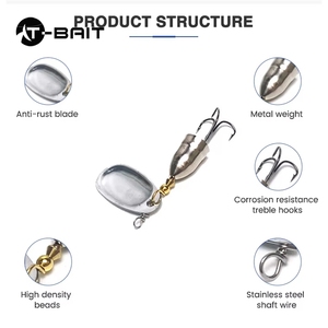 เหยื่อปลอมโลหะคุณภาพสูง 5-11 กรัม 70 สี สำหรับตกปลาแซลมอนและปลาเนื้อแดงในแม่น้ำ ทะเลสาบ และลำธาร ขายส่ง - Product Image 3