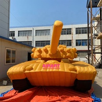 Véhicule blindé gonflable, modèle de réservoir de simulation de gonflage, gonflage d'air Panzer Personnalisation