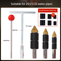 Outil d'arrêt d'eau pour tuyaux PPR, outil portable de réparation et de bouchage de tuyaux pour la soudure et l'entretien des tuyaux à chaud