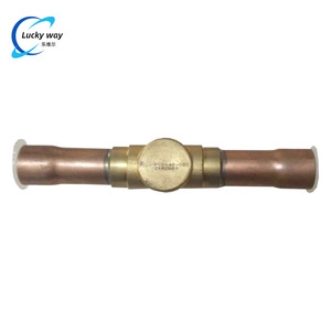 Verre de visualisation pour soudage Mihana SYJ12H12, 12 mm, en laiton, pour systèmes CVC de gaz liquéfiés - Product Image 1