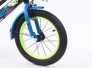 Vélo pour enfants à 4 roues de 12, <span class=keywords><strong>14</strong></span>, 16, 18, 20 <span class=keywords><strong>pouces</strong></span>, vélo pour enfants de 2 à 8 ans, pour les enfants de 9 à 11 ans, fourche en acier - Product Image 2