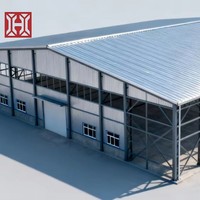 Almacén de Acero Prefabricado Galvanizado Anticorrosión ZTSS de Larga Duración para Almacenamiento Logístico