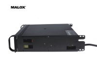Amplificateur de commutation stéréo 2 canaux MALOX FP14000 4/8 Ohm 2*7000W Classe-TD avec double subwoofer métallique de 18 pouces et Wi-Fi