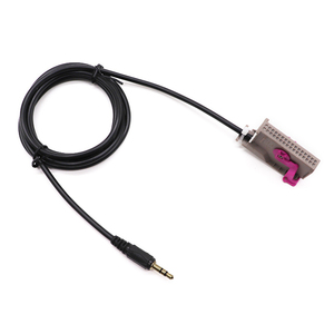 Adaptateur de câble AUX D3298, prise jack 3,5 mm pour RNS-E Navigation Plus A2 A3 A4 A6 <span class=keywords><strong>A8</strong></span> TT R8 - Product Image 4