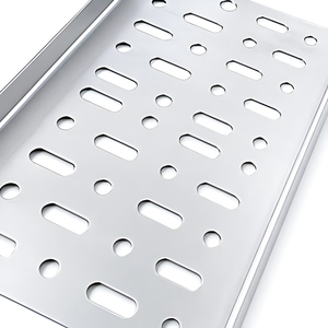 Goulotte de câblage ventilée en <span class=keywords><strong>acier</strong></span> prégalvanisé perforé pour projets de câblage commerciaux et de construction - Product Image 2