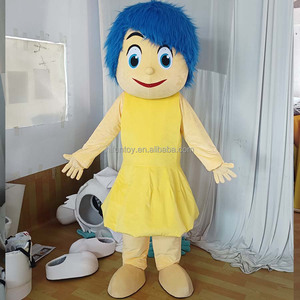 Funtoys profesional personalizado América película Azul pelo chica mascota disfraz adulto Navidad fiesta Halloween evento disfraz para la venta - Product Image 1