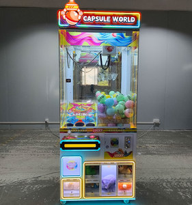 Leon Brand Durable Arcade Claw <strong>Machine</strong> for Children Coin Operated Plastic Construction 1 Year English Universal Plug Game - Product Image 6