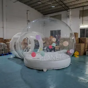 Quảng cáo trẻ em Đảng Jumpy nhà bong bóng bơm hơi bong bóng Nhà trả lại Inflatable trong suốt mái vòm lều