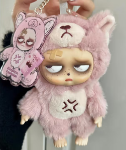 <span class=keywords><strong>Insomnio</strong></span> sin dormir Crazy Baby esmalte felpa caja ciega colgante niñas regalo de cumpleaños - Product Image 5