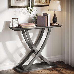Modern minimalist entryway decorative wall table, entryway table, living room Nordic style wall-mounted wooden shelf, wholesale - Product Image 1