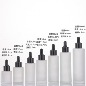 Luxury Custom Cosmetic Packaging Glass <b>Bottle</b> 30ml 50ml 100ml Skin Care Serum Essential Hair Screen Dropper Glass <b>Bottle</b> - Product Image 5