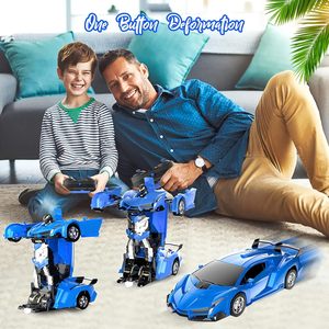 Coche Robot Eléctrico 2 en 1 Deformable con Control Remoto, Luces y Material Plástico, Regalo para Niños, Precio Bajo - Product Image 2