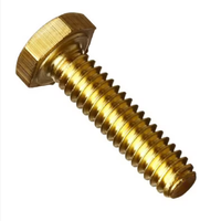 Vis hexagonale en bronze silicé de haute qualité, sur mesure, DIN933/DIN931