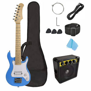 Kit de <span class=keywords><strong>guitare</strong></span> 30 pouces pour enfants, très vendu, avec amplificateur et batterie, MINI <span class=keywords><strong>GUITARE</strong></span> OEM - Product Image 4