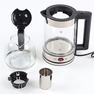 <span class=keywords><strong>Bollitore</strong></span> <span class=keywords><strong>Elettrico</strong></span> in Vetro a Doppio Strato da 2L <span class=keywords><strong>con</strong></span> <span class=keywords><strong>Infusore</strong></span>, Temperatura Costante, per Tè e Caffè - Product Image 5