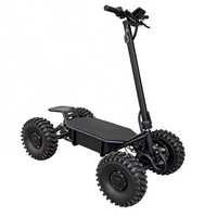 ATV Eléctrico Plegable de 19 Pulgadas y Alta Potencia con Tracción en las Cuatro Ruedas, Scooter Todoterreno de Largo Alcance para Playa, OEM ODM
