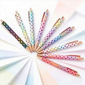 Gold Powder Promotion Luxury Metal Ballpoint <b>Pen</b> with logo High Quality Signature <b>Pen</b> Custom <b>Pen</b> Suitable for Corporate Events - Product Image 5