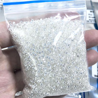 Paket başına 1ct küçük boyutu 0.8-2.9mm minik serbest moissanit taş DEF renksiz VVS1 takı yapımı için mükemmel yuvarlak kesim
