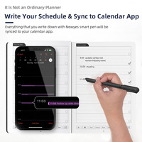 Newyes bloc-notes planificateur numérique stockage en nuage stylo numérique électronique cahier intelligent avec application