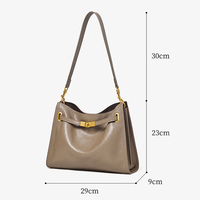 Fabrication d'Origine Designer de Marque Sacs Cuir Vache Faits Main Sac Axillaire Femme Artisanat Portefeuille Élégant