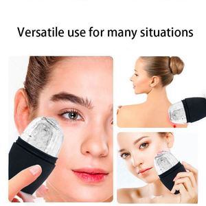 Mini Rouleau de Massage Facial en Silicone Écologique pour le Visage, Dispositif de Beauté Rafraîchissant et Liftant, Soin de la Peau Double Face - Product Image 3