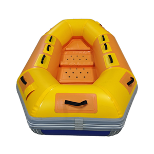 Radeau <span class=keywords><strong>gonflable</strong></span> et <span class=keywords><strong>kayak</strong></span> en PVC Pro jaune pour deux personnes pour l'utilisation du lac Bateau <span class=keywords><strong>de</strong></span> pêche <span class=keywords><strong>Kayak</strong></span> <span class=keywords><strong>de</strong></span> <span class=keywords><strong>mer</strong></span> durable Sports <span class=keywords><strong>de</strong></span> rivière - Product Image 4
